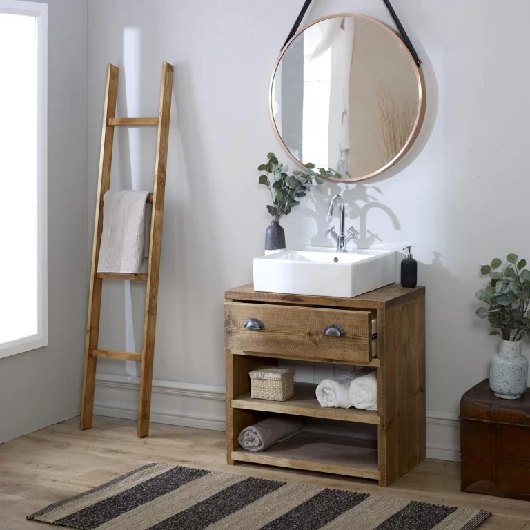 Enhance Your Bathroom Decor with Classic Wooden Vanity Units