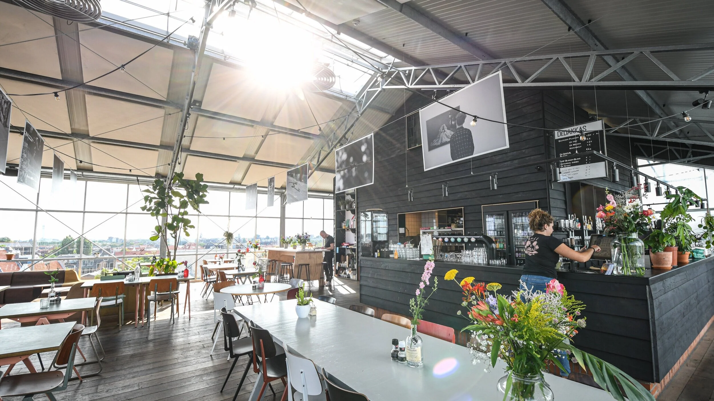 Modern Rooftop Dining